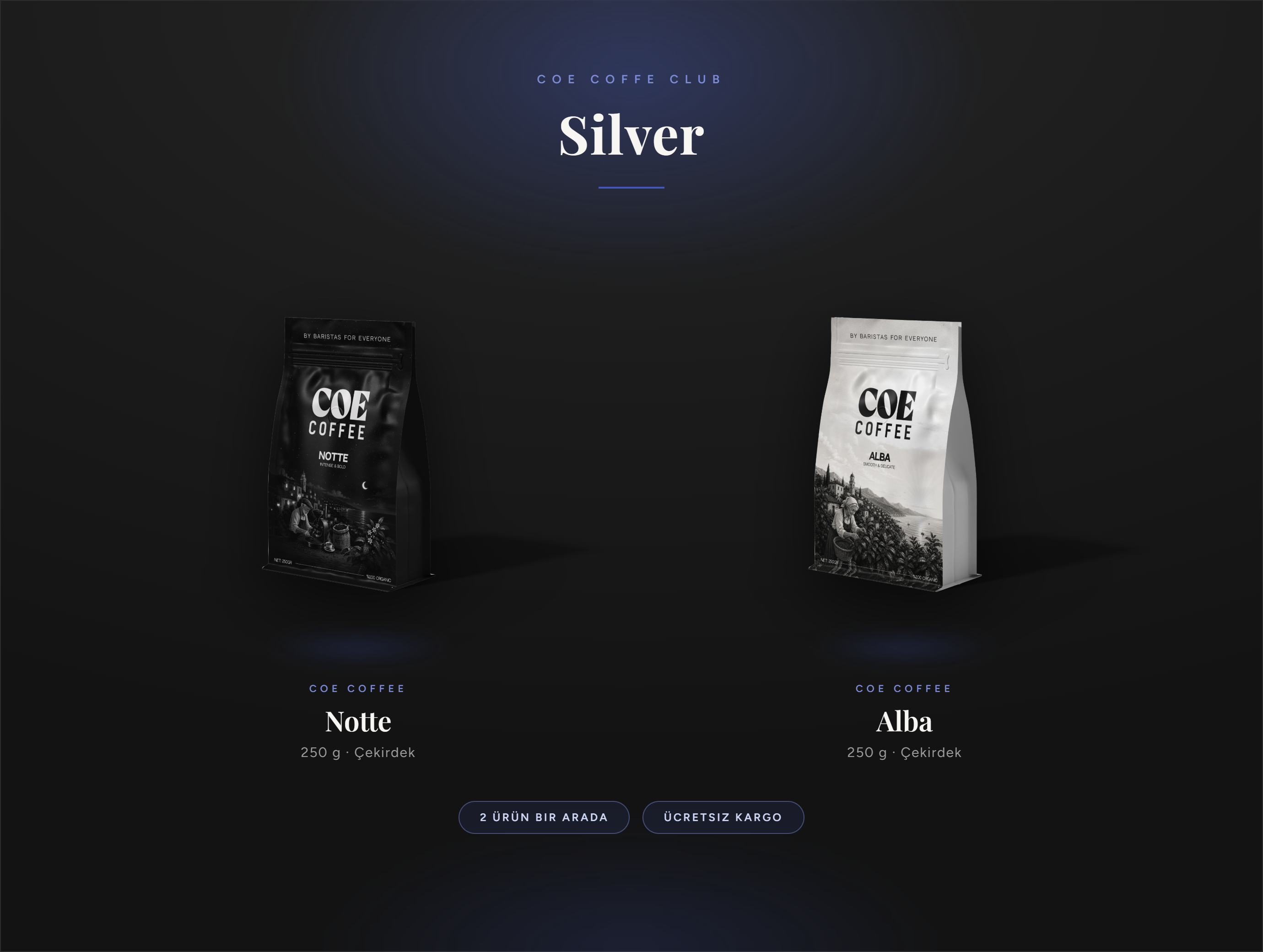 Coe Coffee Club Silver Pack